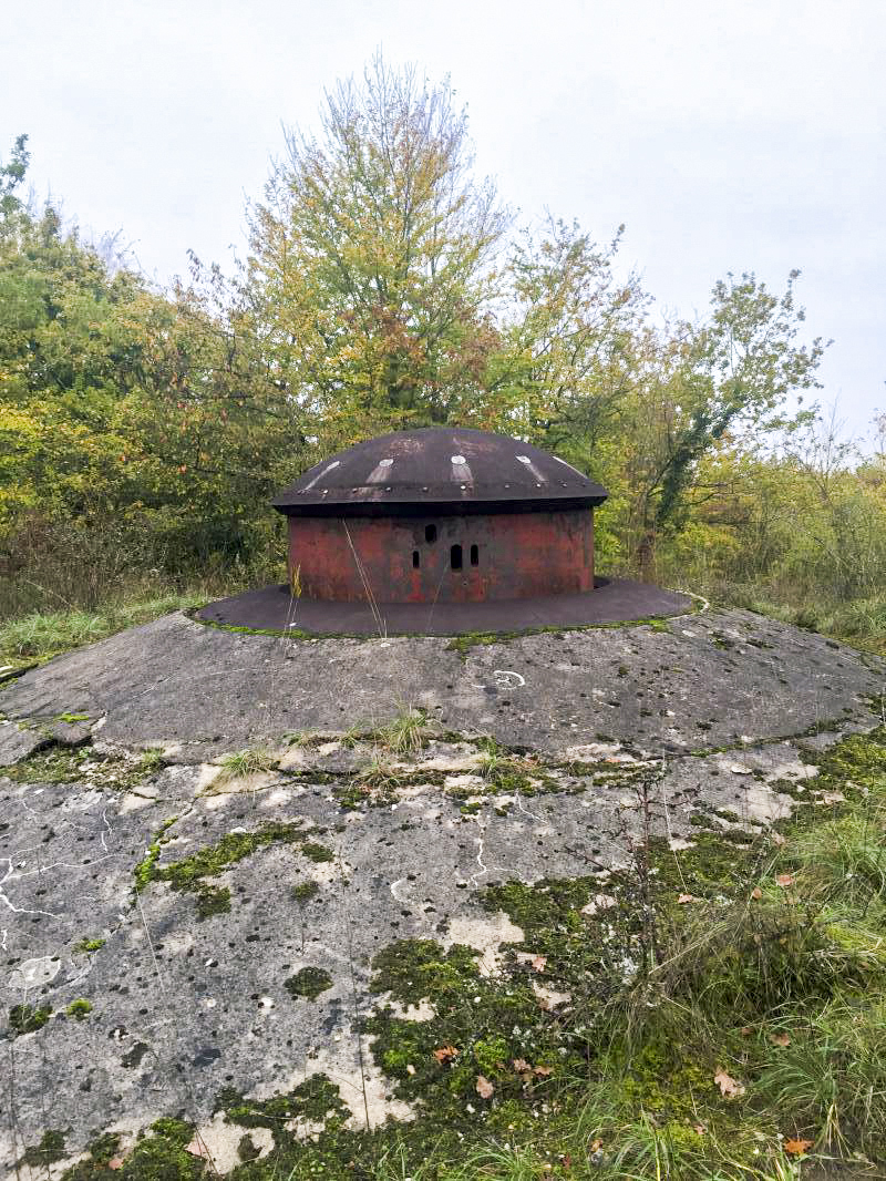 Ligne Maginot - METRICH - A17 - (Ouvrage d'artillerie) - Bloc 4
Tourelle de mitrailleuses
