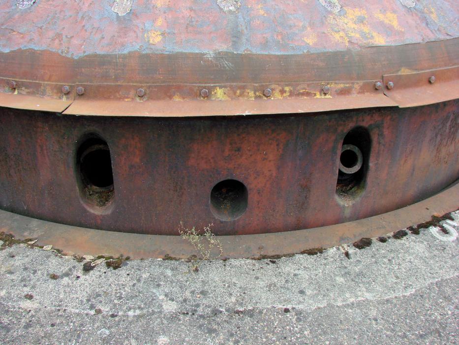Ligne Maginot - METRICH - A17 - (Ouvrage d'artillerie) - Bloc 8
Embrasures de la tourelle de 75-33.