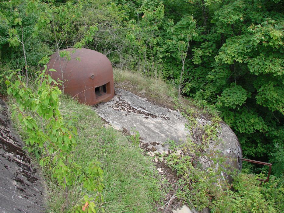 Ligne Maginot - METRICH - A17 - (Ouvrage d'artillerie) - Bloc 8
Une des deux cloches GFM.