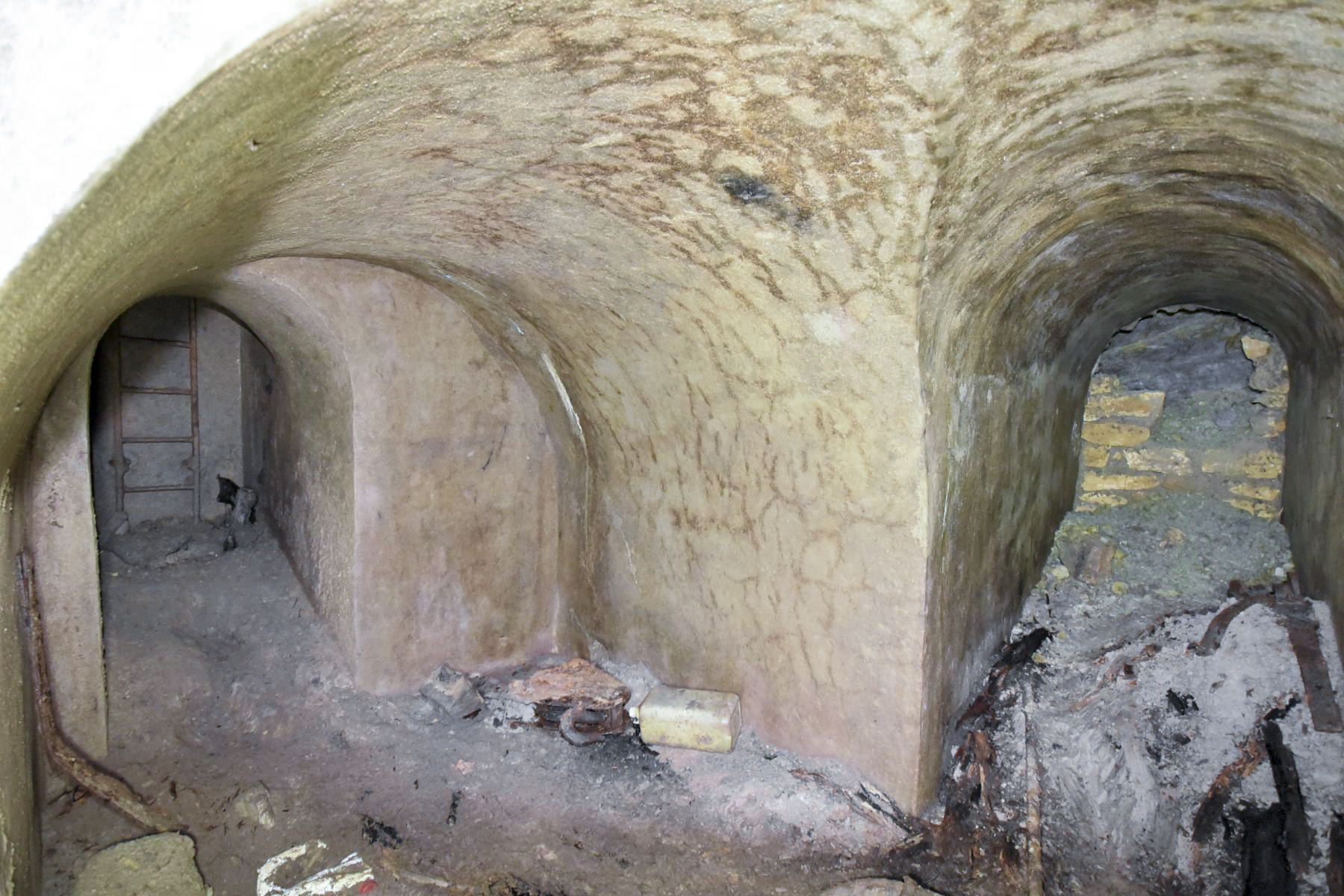 Ligne Maginot - METRICH - A17 - (Ouvrage d'artillerie) - Tunnel des câbles ( à côté de l'entrée des munitions )