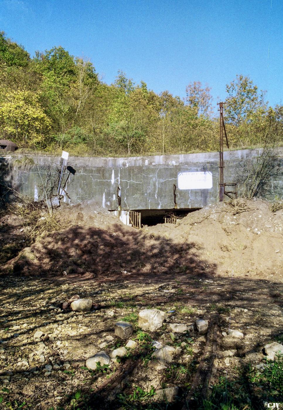 Ligne Maginot - METRICH - A17 - (Ouvrage d'artillerie) - Entrée munitions