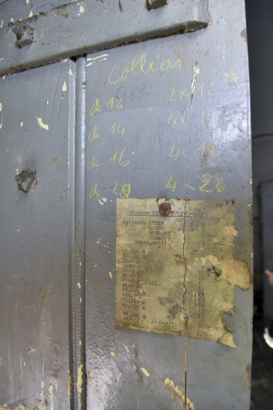 Ligne Maginot - METRICH - A17 - (Ouvrage d'artillerie) - Caserne
Magasin d'habillement 