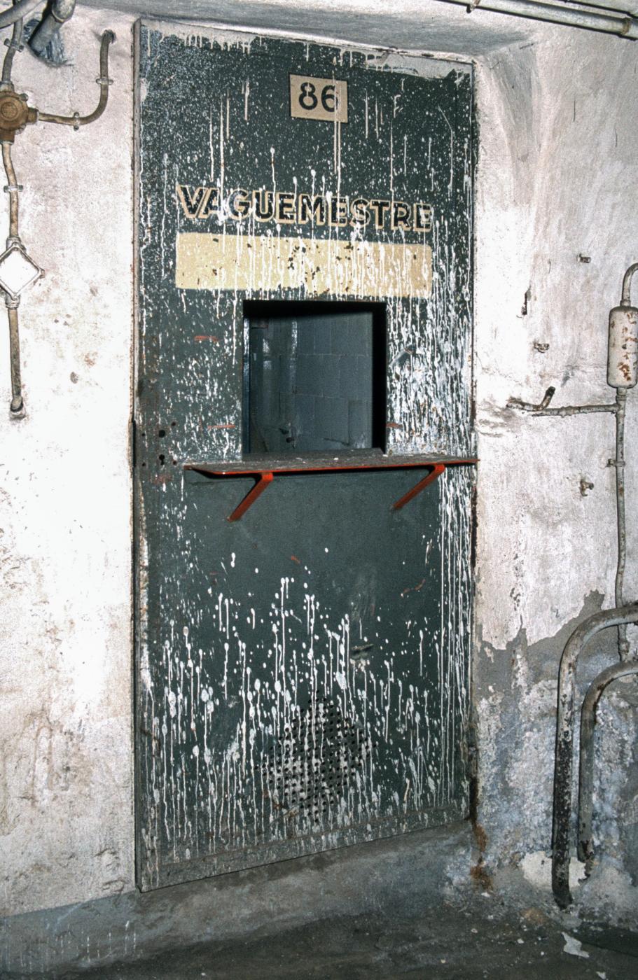 Ligne Maginot - METRICH - A17 - (Ouvrage d'artillerie) - Porte du bureau du vaguemestre - MANSUY Michel