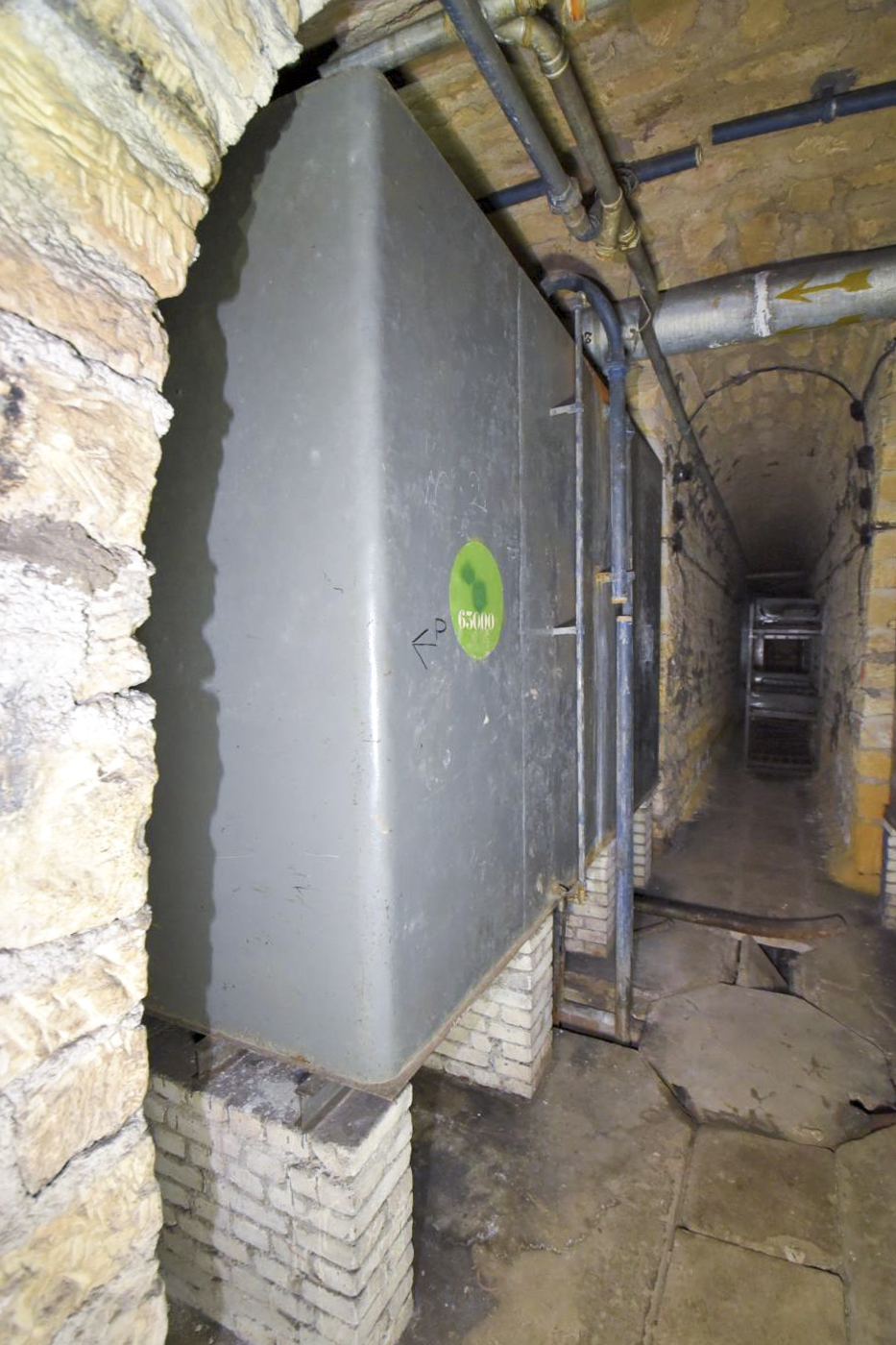 Ligne Maginot - METRICH - A17 - (Ouvrage d'artillerie) - Usine électrique 
Les réservoirs d'eau