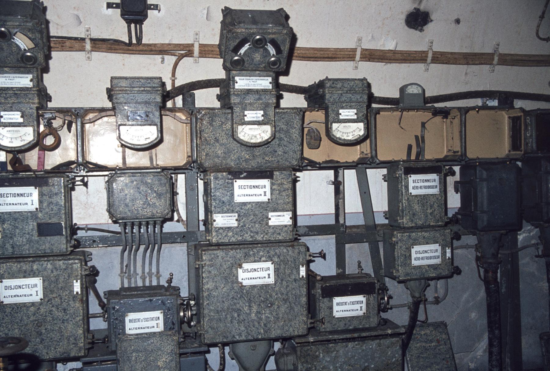 Ligne Maginot - METRICH - A17 - (Ouvrage d'artillerie) - L'usine électrique - MANSUY Michel