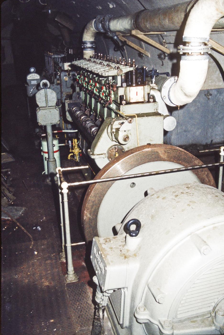 Ligne Maginot - METRICH - A17 - (Ouvrage d'artillerie) - L'usine électrique - MANSUY Michel