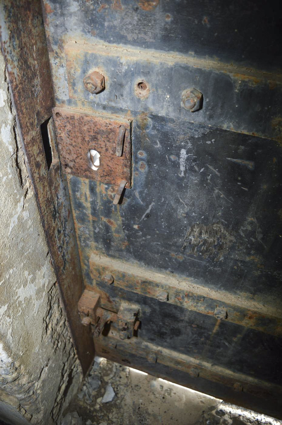 Ligne Maginot - COL DE RAUS (CR) - (Ouvrage d'infanterie) - Bloc 1
Porte blindée type AP 3B - PRASIL Michal