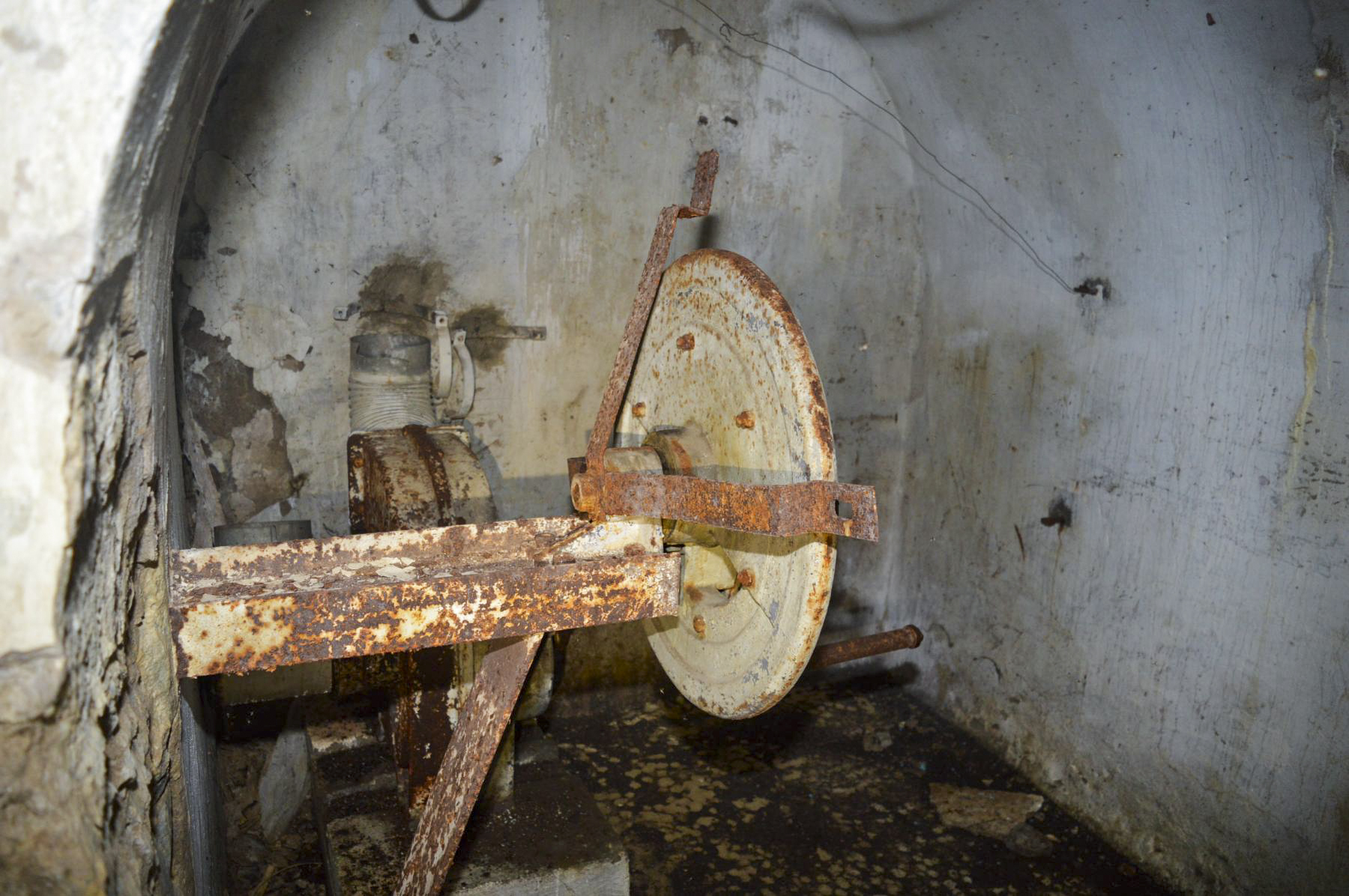 Ligne Maginot - COL DE RAUS (CR) - (Ouvrage d'infanterie) - Ventilateur manuel - PRASIL Michal