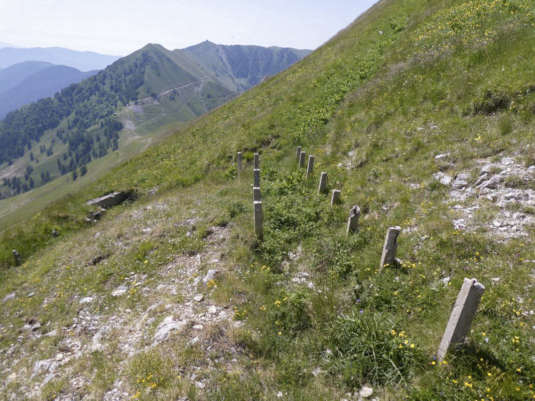 Ligne Maginot - COL DE RAUS (CR) - (Ouvrage d'infanterie) - Tranchée de liaison