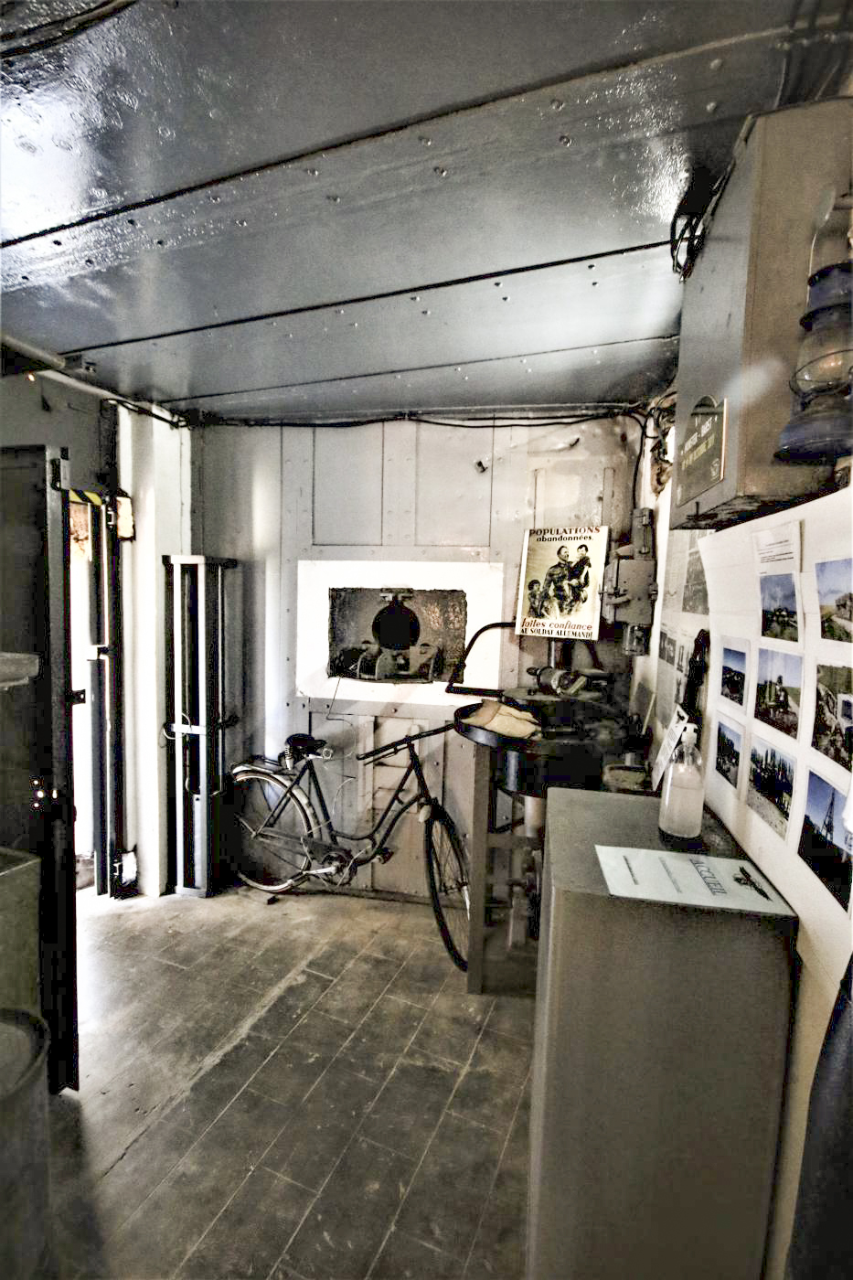 Ligne Maginot - MC29B - MC21 - (Casemate d'infanterie - double) - Chambre de tir mitrailleuse Ouest