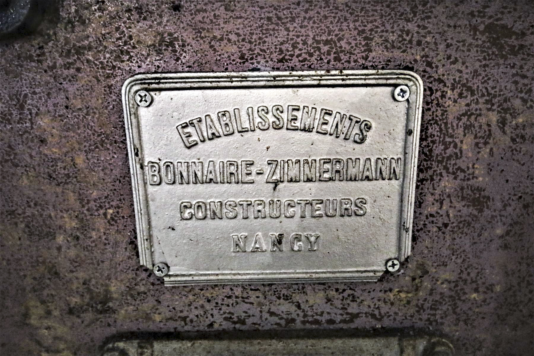 Ligne Maginot - MC29B - MC21 - (Casemate d'infanterie - double) - Cuisinière Bonnaire-Zimmermann
