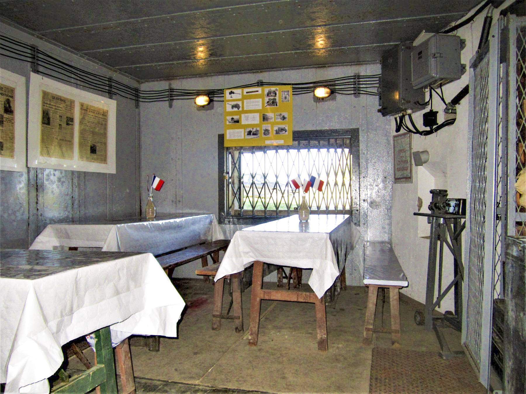 Ligne Maginot - MC29B - MC21 - (Casemate d'infanterie - double) - Chambre de tir antichar Est