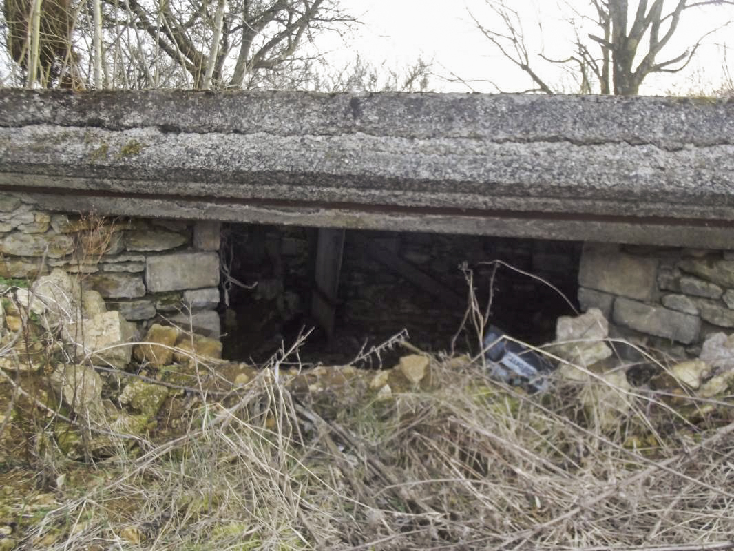 Ligne Maginot - MM273 - LE RATENTOUT EST - (Casemate d'artillerie) - Vue rapprochée du créneau 