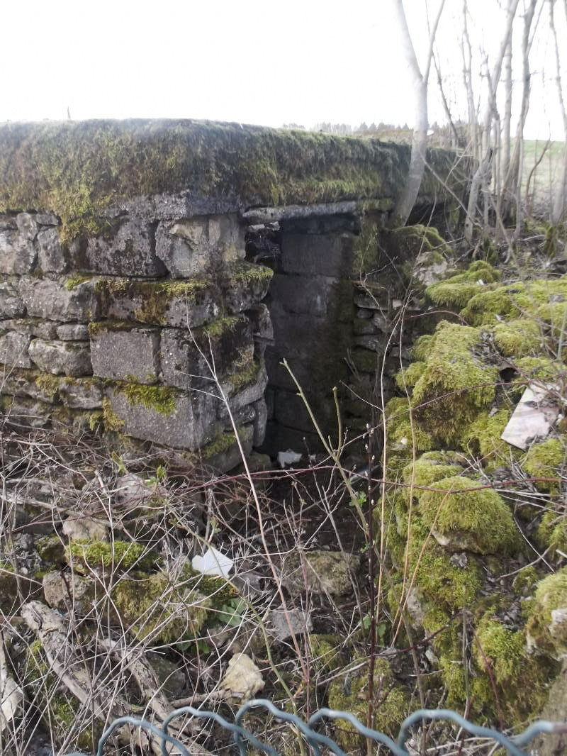 Ligne Maginot - MM273 - LE RATENTOUT EST - (Casemate d'artillerie) - Accès au bloc depuis l'extérieur 