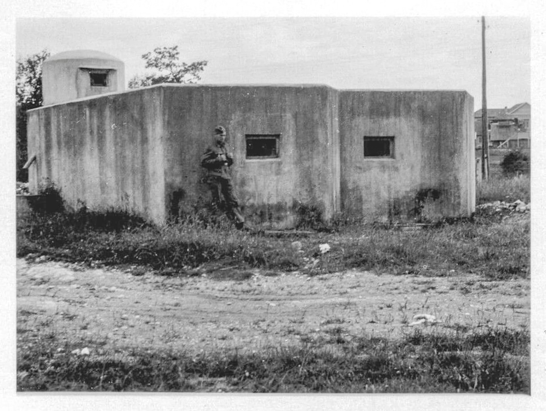 Ligne Maginot - VALDAHON - (Stand de tir) - Photo du blockhaus du stand de tir de Vladahonsous l'occupation - Inconnu