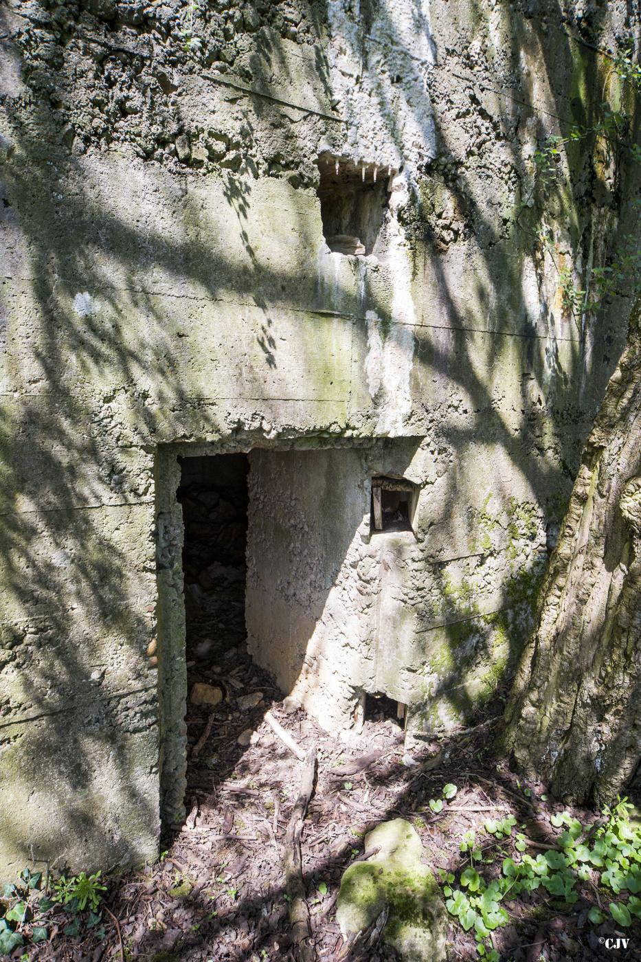 Ligne Maginot - DB328 - HAIE AUX MURES 2 - (Blockhaus pour arme infanterie) - L'entrée du personnel - Lia VERMEULEN