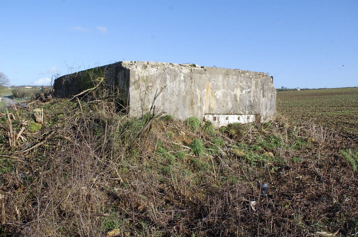 Ligne Maginot - DB349 - BEUVEILLE - (Blockhaus pour arme infanterie) - L'ouvrage est complètement enterré et son accès est impossible. Les photos ne montrent donc que l'extérieur. - Christian RICHON / Devoitine520