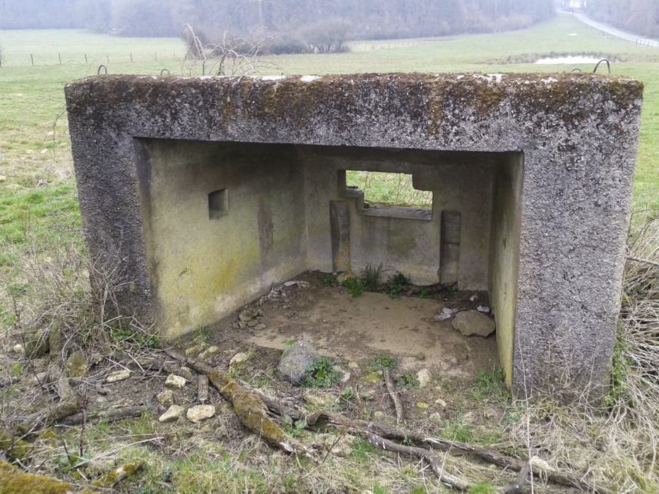 Ligne Maginot - Dbo10 ( Blockhaus pour canon ) - L'intérieur vu de l'arrière - Christian RICHON/devoitine520