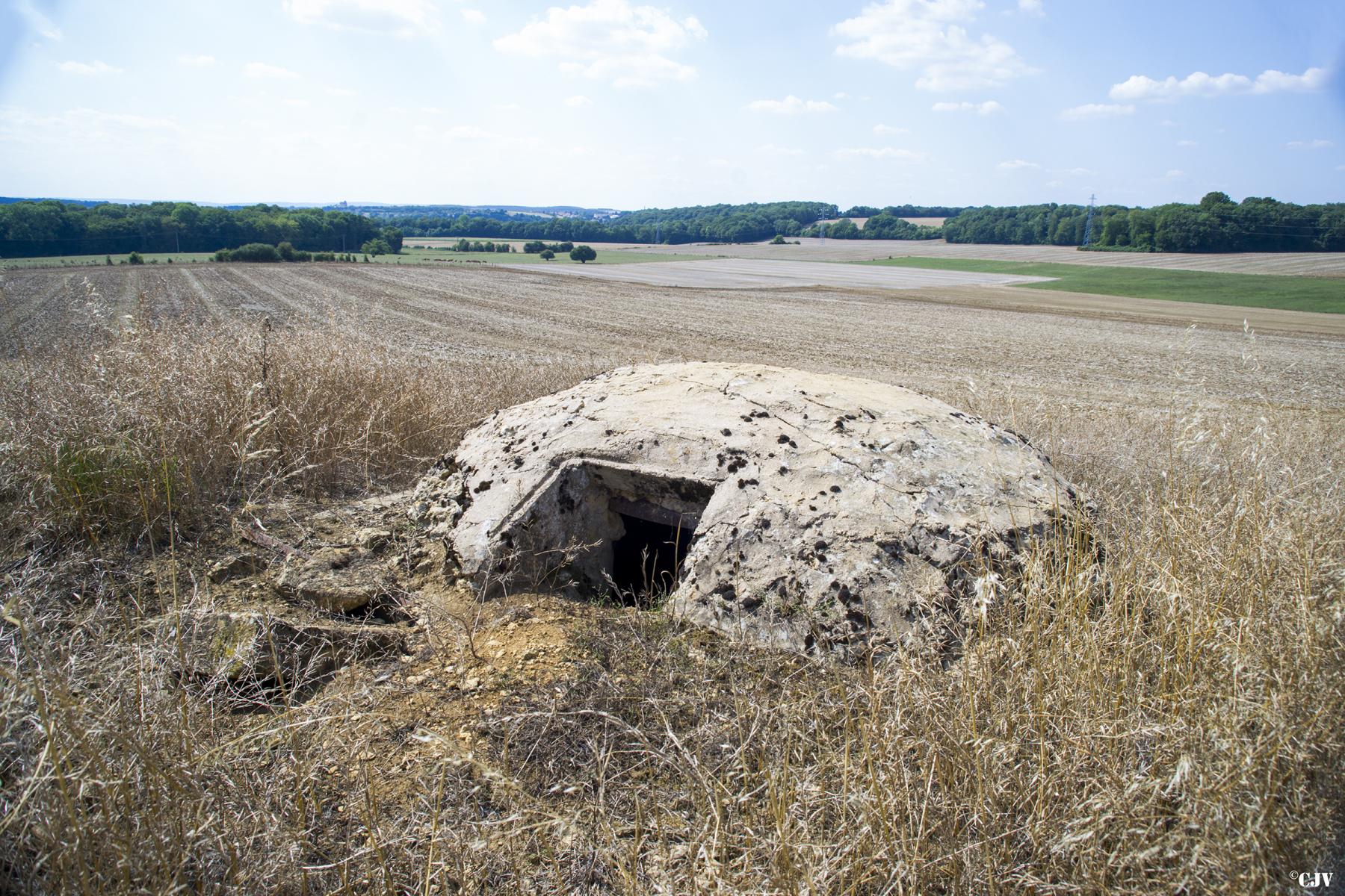 Ligne Maginot - DT26 - (Cuve pour arme d'infanterie) - Les entrées
