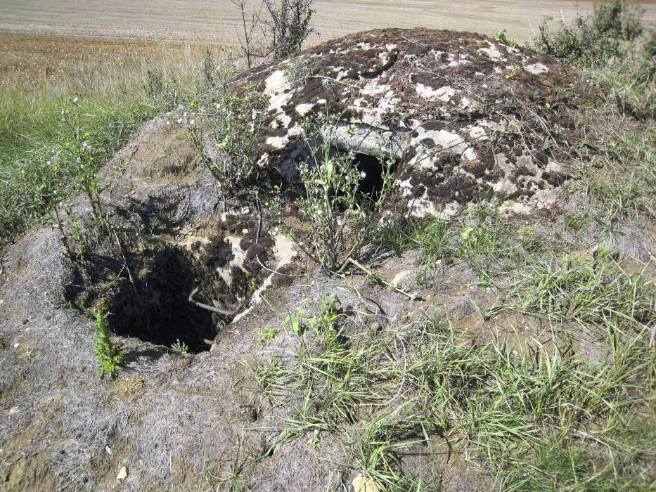 Ligne Maginot - DT25 - (Cuve pour arme d'infanterie) - L'entrée - Pruzsina jerome