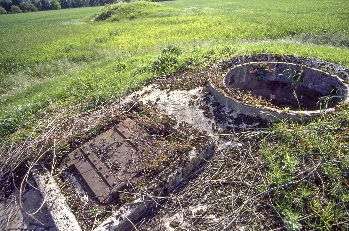 Ligne Maginot - DT261 - FROIDCUL EST - (Cuve pour arme d'infanterie) -  La cuve en 1993