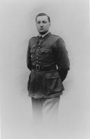 Ligne Maginot - IMMERHOF - A10 - (Ouvrage d'infanterie) - Le Lt François Chabrier commandant le bloc 3 (bloc pour tourelle de 81 mm) 