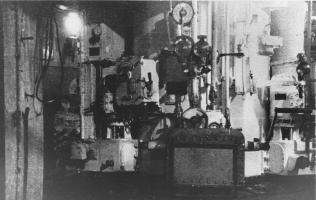 Ligne Maginot - MICHELSBERG - A22 - (Ouvrage d'artillerie) - La tourelle de 75 mle 33 du bloc 5
Etage intermediaire