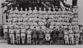 Ligne Maginot - 168° Régiment d'Infanterie de Forteresse (168° RIF) - Une des compagnies du régiment, date non precisée