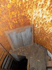 Ligne Maginot - HOCHWALD HAUT AVANT - BLOC 20 - O7 - (Observatoire d'artillerie) - Trappe du plancher de la cloche GFM-J2