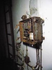 Ligne Maginot - HOCHWALD HAUT AVANT - BLOC 20 - O7 - (Observatoire d'artillerie) - Armoire électrique