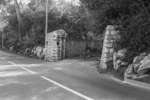 Ligne Maginot - CAP MARTIN - (Ouvrage d'artillerie) - Début de la tranchée d'accès au bloc 1