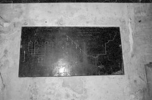 Ligne Maginot - CAP MARTIN - (Ouvrage d'artillerie) - Usine
Tableau avec plan de l'alimentation des citernes et des moteurs