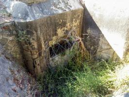 Ligne Maginot - CAP MARTIN - (Ouvrage d'artillerie) - La cheminée du bloc 1