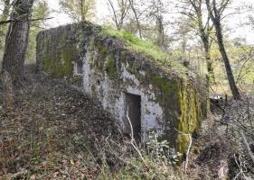 Ligne Maginot - PA DU CARREFOUR 248-1 - (Blockhaus pour canon) - Créneau FM et entrée du personnel 