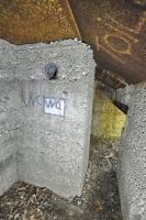 Ligne Maginot - PA DU CARREFOUR 248-1 - (Blockhaus pour canon) - Niche pour les munitions de réserve et conduit de ventilation