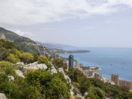 Ligne Maginot - MONT DES MULES - (Observatoire indéterminé) - Vue sur le Cap Martin
