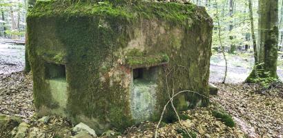 Ligne Maginot - FM52 - VERLORENERBACH 3 - (Blockhaus pour arme infanterie) - Façade 