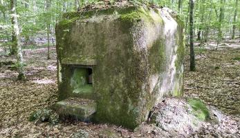 Ligne Maginot - FM52 - VERLORENERBACH 3 - (Blockhaus pour arme infanterie) - Façade 