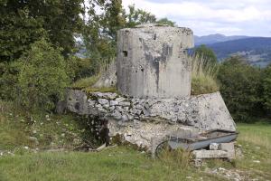 Ligne Maginot - LES COMBES - (Observatoire indéterminé) - L'observatoire à 2 niveaux