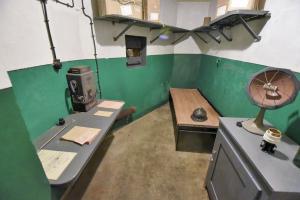 Ligne Maginot - IMMERHOF - A10 - (Ouvrage d'infanterie) - Le vaguemestre a son bureau dans le blockhaus de la défense du galerie