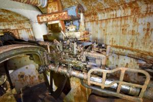 Ligne Maginot - FERMONT - A2 - (Ouvrage d'artillerie) - Bloc 1
Tourelle de 75 mle 33
Culasse semi-automatique de la pièce droite