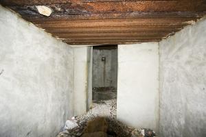 Ligne Maginot - BIEF PAROU NORD - (Blockhaus pour arme infanterie) - L'intérieur par le créneau nord

