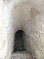 Ligne Maginot - CASTES RUINES 1 - (Observatoire d'infanterie) - Le couloir entre la tranchée sud et la tranchée nord
L'entrée nord