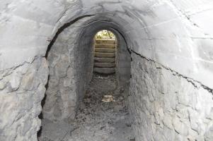 Ligne Maginot - CASTES RUINES 1 - (Observatoire d'infanterie) - Couloir entre les deux tranchées
L'entrée nord