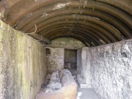 Ligne Maginot - BOMBACHERHOF - FERME BOMBACH (3°BON 166° RIF) - (PC de Quartier) - Bâtiment principal
L'intérieur du 1er abri en tôle métro