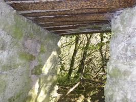 Ligne Maginot - BOMBACHERHOF - FERME BOMBACH (3°BON 166° RIF) - (PC de Quartier) - Bâtiment principal
Le couloir de sortie du second abri en tôle 