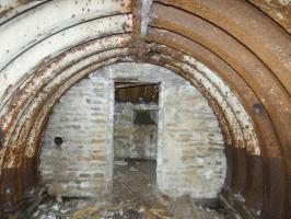 Ligne Maginot - BOMBACHERHOF - FERME BOMBACH (3°BON 166° RIF) - (PC de Quartier) - Annexe gauche
L'alvéole réalisée en tôle métro