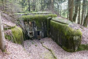 Ligne Maginot - HOCHWALD HAUT AVANT - BLOC 20 - O7 - (Observatoire d'artillerie) - Vue générale de l'entrée