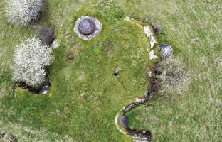 Ligne Maginot - FOUR A CHAUX - FAC - (Ouvrage d'artillerie) - Bloc 4
Vue aérienne d'ensemble