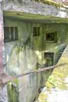 Ligne Maginot - BASSE PARTHE EST - C46 - (Casemate d'infanterie - Simple) - Le cadre support du camouflage des créneaux est encore présent de nos jours